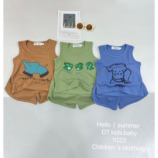 K117- set thun tăm mát cho bé trai, bé gái ( 6-16kg