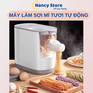 Máy làm mì tươi, máy làm bún phở tươi tại nhà, máy nhào bột mì mini làm được nhiều loại mì khác nhau Nancy Store