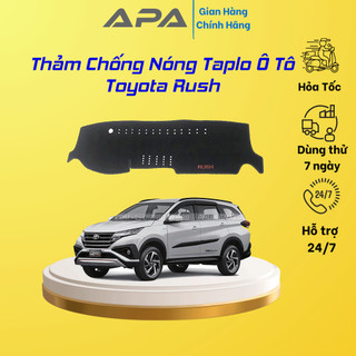 Thảm taplo ô tô lông cừu 📌HÀNG LOẠI I📌 xe TOYOTA RUSH có 3 lớp chống trượt