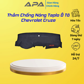 Thảm taplo ô tô lông cừu 📌HÀNG LOẠI I📌 xe Chevrolet Cruze có 3 lớp, chống trượt