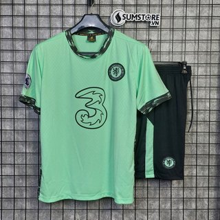 Bộ thể thao bóng đá CLB Chelse-a Third - Đồ đá banh 2024
