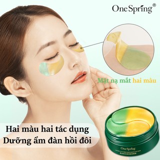 Mặt nạ mắt giảm thâm mắt miếng dán bọng mắt mặt nạ dưỡng mắt 60 miếng Giữ Ẩm Làm Mờ Quầng Thâm Loại bỏ bọng mắt