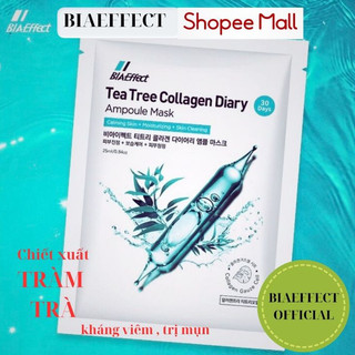  Mặt nạ xanh lam Tea Tree Collagen Diary Ampoule 25ml/gói