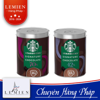 Bột cacao starbuck chocolate signature 42% và 70% thơm ngon, dễ uống | le mien - hàng pháp