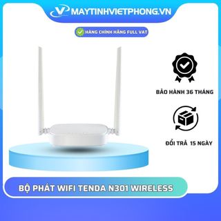 BỘ PHÁT WIFI TENDA N301 WIRELESS N300MBPS 