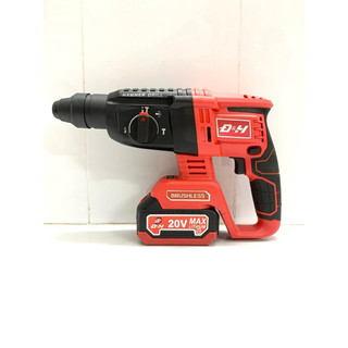 máy khoan be tông dục gài 3 chức năng 2 bin