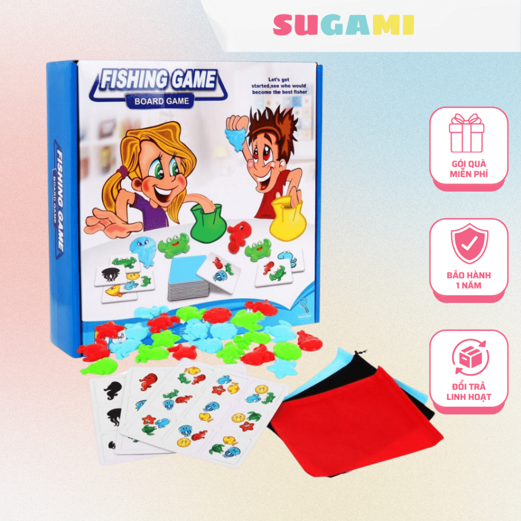 Fishing Game Ngư dân đánh bắt SuGaMi boardgame