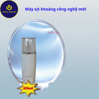 Máy xịt khoáng nano dưỡng ẩm cầm tay, giúp da căng mịn trẻ hóa Dung tích bình lớn hơn 60ml