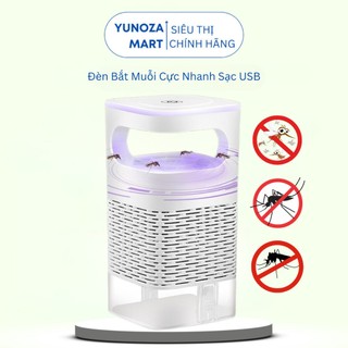 Đèn bắt muỗi, máy bắt muỗi uv quạt hút thông minh diệt côn trùng yunozamart
