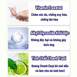 khăn ướt lau bếp đa năng siêu sạch