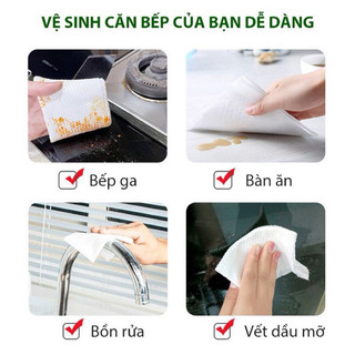 khăn ướt lau bếp đa năng siêu sạch