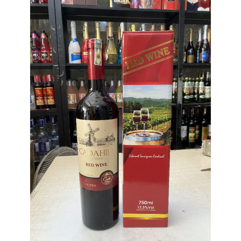 Vang Đà Lạt CADAHILL Đỏ 12% 750ml
