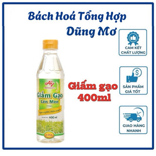 Giấm gạo lên men Ajinomoto chai 400ml | Bách Hoá Tổng Hợp Dũng Mơ