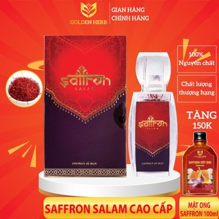 [Chính hãng]Nhụy hoa nghệ tây Saffron Salam 1gr tặng 1 lọ saffron mật ong 100ml cao cấp