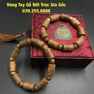 Vòng tay gỗ đốt trúc giá sỉ