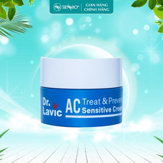  Kem dưỡng ẩm ngừa mụn Dr.Lavic AC Treat & Prevent Sensitive Cream kiềm dầu chống tái phát mụn 20g DR959 