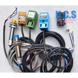Cảm biến tiệm cận, giới hạn hành trình; proximity switch, sn04-n, tl-q5mc1 , lj12a3-4z/bx và giá đỡ