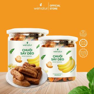 Combo 2 hộp chuối sấy dẻo we'natur 330g