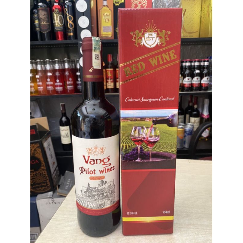Rượ.u Vang Đỏ PILOT 12.5% 750ml
