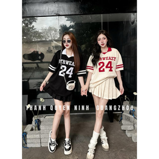 Sét áo váy polo nỉ xốp umi số 24