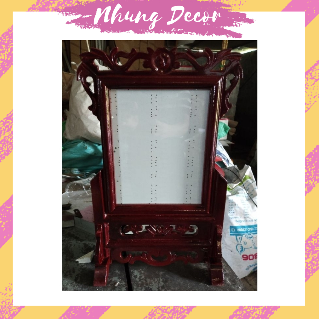 Khung Thờ Gỗ sỉ lẻ  a4 (21x30)