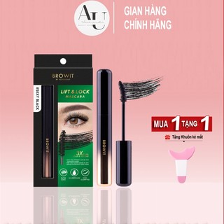 Mascara Browit By Nong Chat Lift & Lock 3X Curl chuốt mi cong tự nhiên lâu trôi