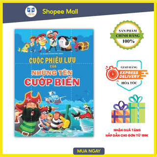 Sách - Cuộc Phiêu Lưu Của Những Tên Cướp Biển - Om Children International Books (An Phước Books)