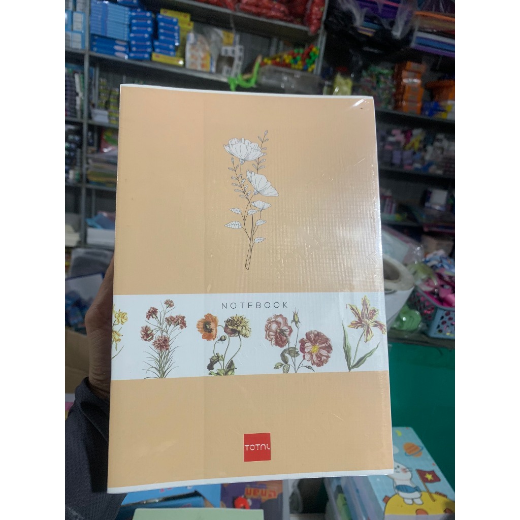 Vở kẻ ngang 120 trang Total NB0000,120- 10 Quyển