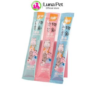 Súp thưởng cho mèo Shizuka 15g LunaPet - Pate dinh dưỡng cho chó mèo