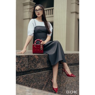 D.CHIC Chân váy dáng A cạp rời ly súp MS: 382820