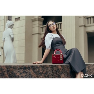 D.CHIC Chân váy dáng A cạp rời ly súp MS: 382820