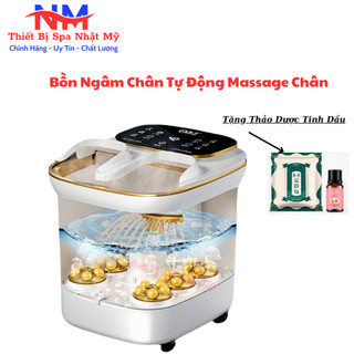 Bồn Ngâm Chân Tự Đông Hông Ngoại Massaqge Chân Thư Giãn Giảm Đau Mỏi Bảo Hành 12TH