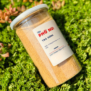 Bột trà gừng thiên nhiên tiệm phố núi 500g, ấm bụng, tăng sức đề kháng