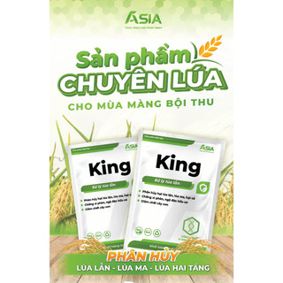 KING Xử lý lúa lộn, lúa ma, lúa 2 tầng (SP0087) Chế phẩm sinh học ASIA 410g