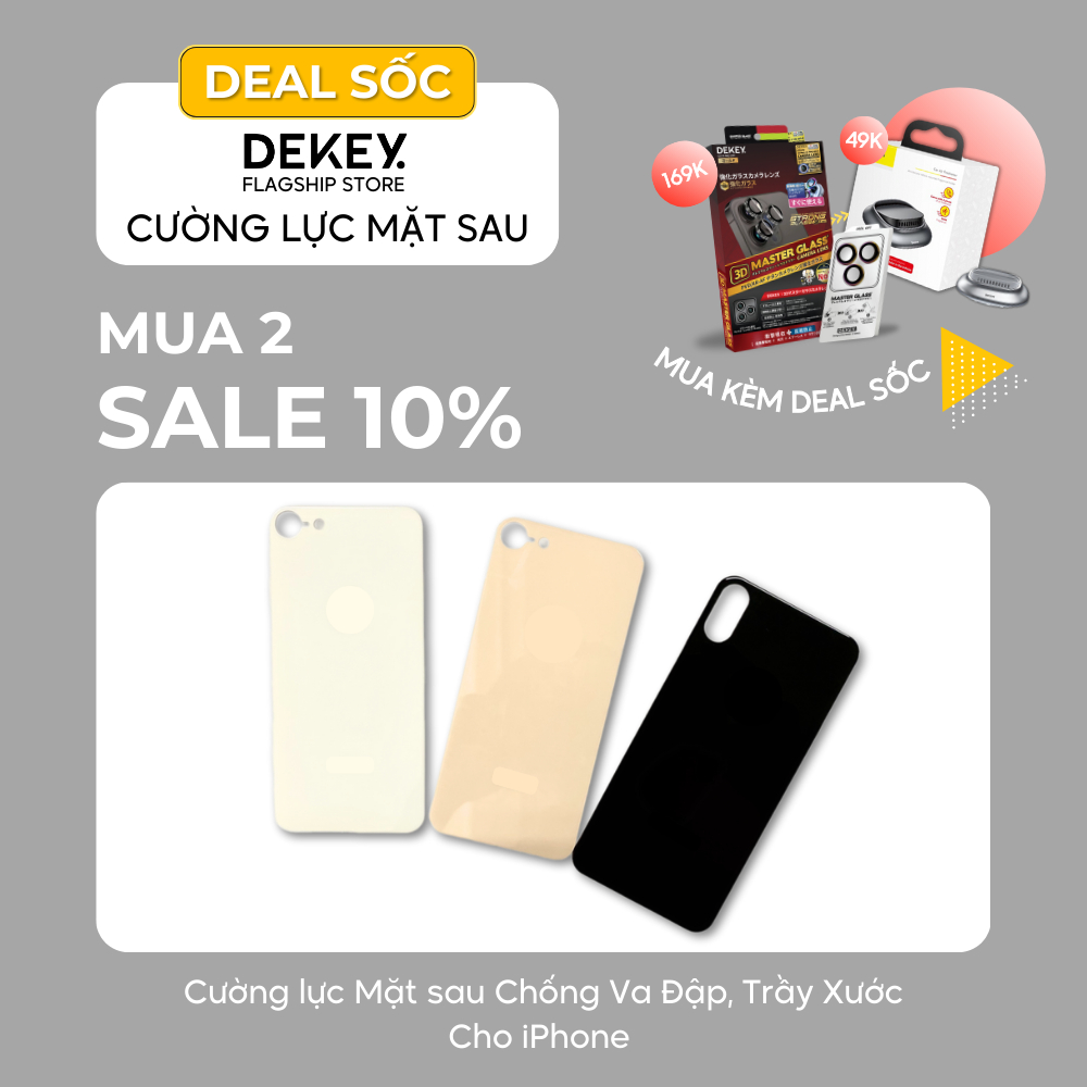 Mặt Sau Lưng Dán Cho iPhone 7/7Plus/8/8Plus/X/Xr/XsMax