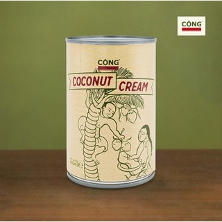 Nước cốt dừa Coconut Cream Cộng Cà Phê lon 400ml