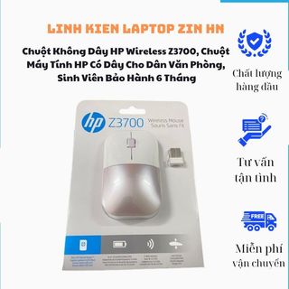 Chuột không dây hp wireless z3700, chuột máy tính hp có dây cho dân văn phòng, sinh viên bảo hành 6 tháng