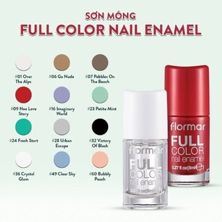 Flormar Flormar Sơn móng Full Color Nail Enamel 8ml