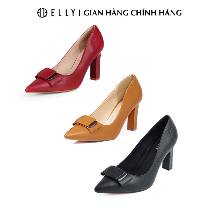 Giày nữ cao cấp Thương Hiệu ELLY – EGM87 Đen