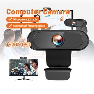 Webcam máy tính có mic full hd 1080p, cam pc laptop camera máy tính để bàn siêu nét dùng cho pc laptop, tv