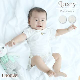 Bộ cộc tay cài vai trơn Luxry với nhiều màu sắc đáng yêu cho bé trai, bé gái