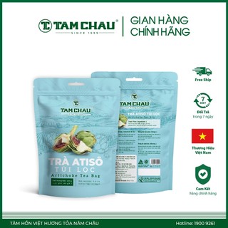 Trà atiso túi lọc loại phổ thông tâm châu 200g