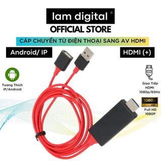 Cáp chuyển đổi từ điện thoại android sang hdmi digital av đa năng