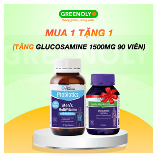 Viên Bổ Sung Vitamin Tổng Hợp Cho Nam Henry Blooms Multivitamin With Probiotics For Men 30 Viên