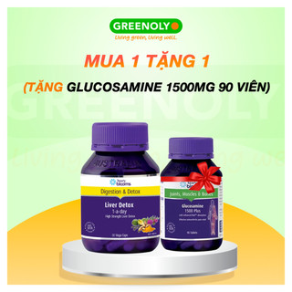 Viên Uống Giải Độc Gan Liver Detox 1-a-day Henry Blooms Hỗ trợ chức năng gan