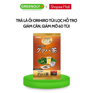Trà ổi hỗ trợ giảm cân Orihiro Nhật Bản 60 gói