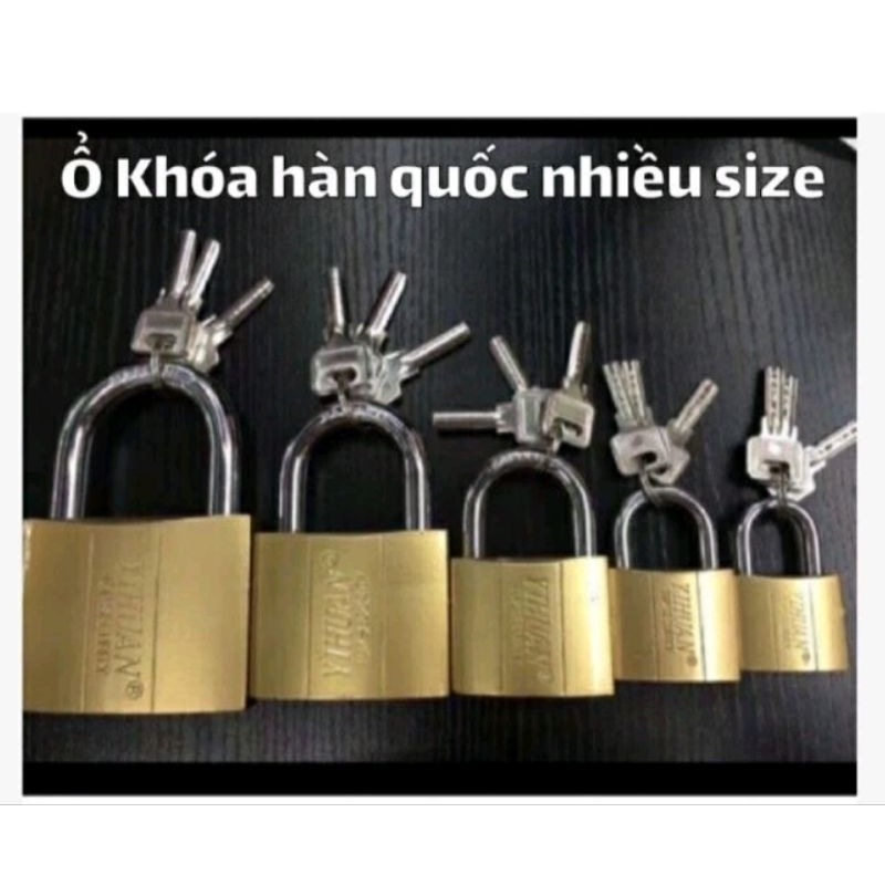 (GIÁ HỦY DIỆT) Ổ KHOÁ NHỎ NHIỀU SIZE