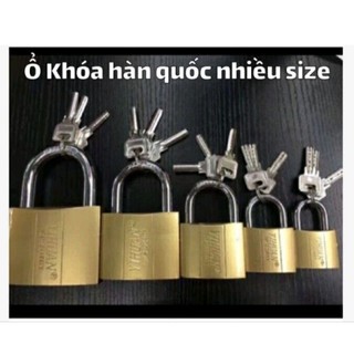 (GIÁ HỦY DIỆT) Ổ KHOÁ NHỎ NHIỀU SIZE
