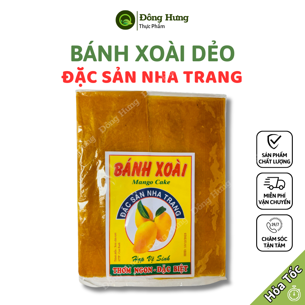  Bánh Xoài Nha Trang - Bánh Tráng Xoài Dẻo Đặc Sản Nha Trang - Hàng Loại 1 chất lượng 