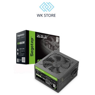 Nguồn máy tính Segotep AN550 / AN650 550W/ 650W 80 Plus Black/White Mới, BH 36 Tháng